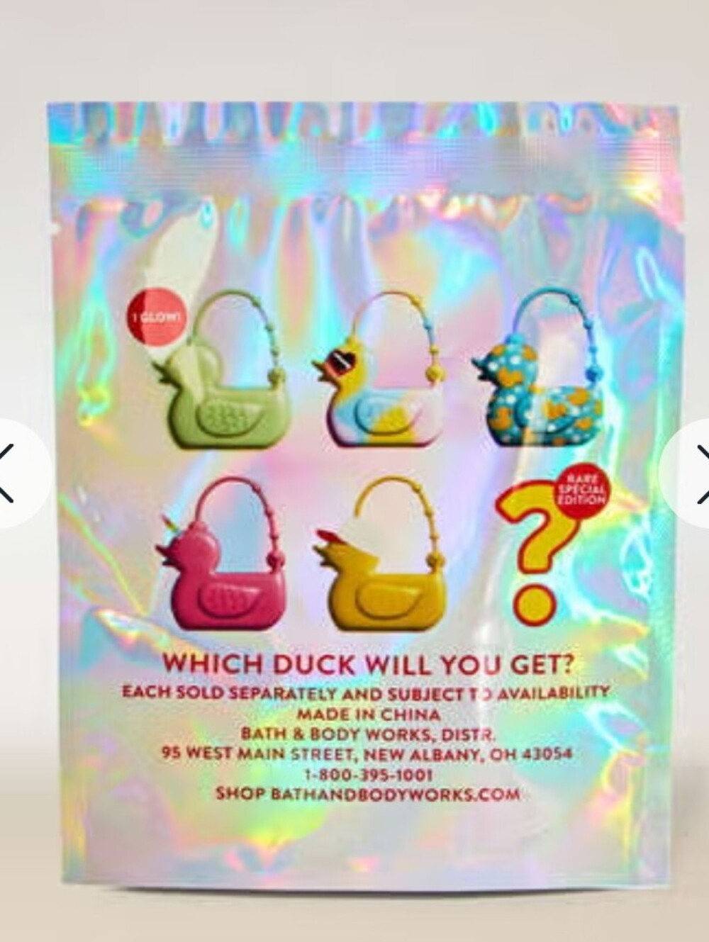 Bath And Body Works Sealed Mystery Duck Pockerbac Holder Bundle Of 5 Collection - Picture 10 of 10